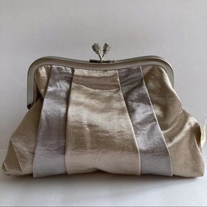 SALE Satin Frame Clutch